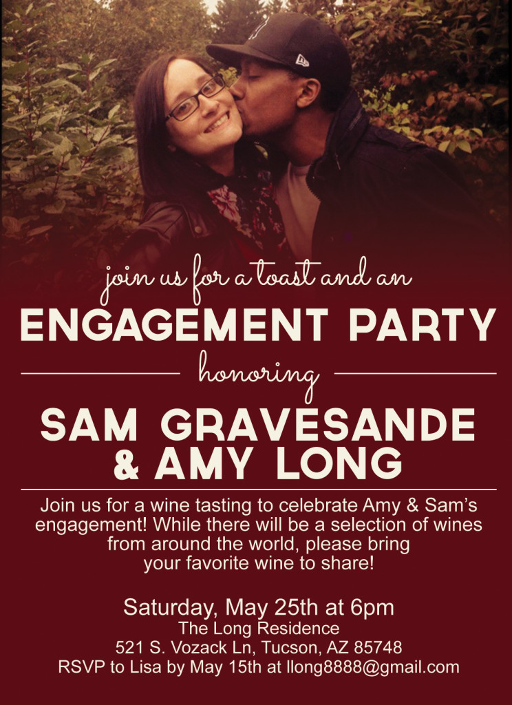 engagement party invite RGB